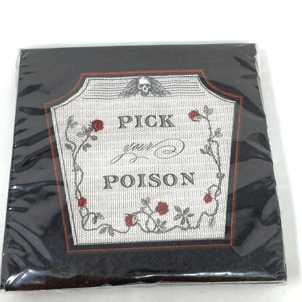 Target Threshold Happy Halloween Napkins Beverage Lunch Novelty Goth